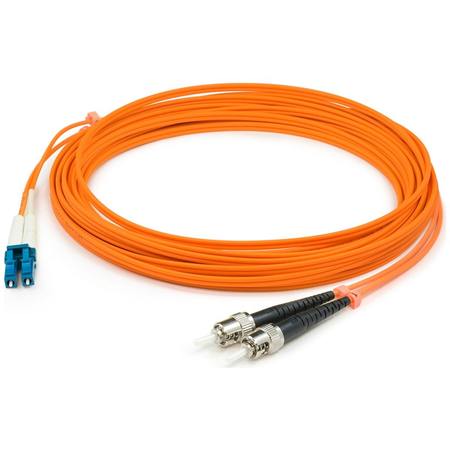 ADD-ON This Is A 25M Lc (Male) To St (Male) Orange Duplex Riser-Rated Fiber ADD-ST-LC-25M6MMF